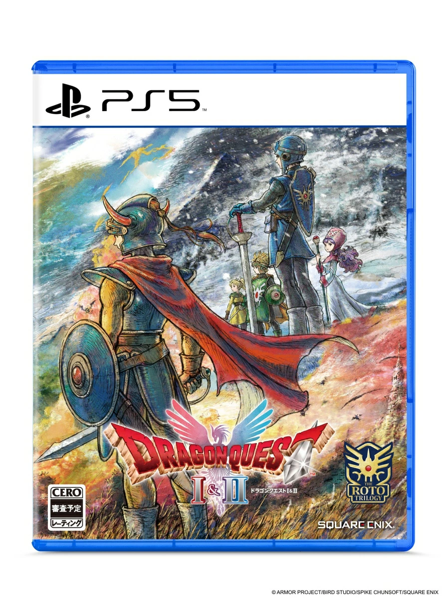 ドラゴンクエストI&II HD-2D PS5 通常版 ドラゴンクエストI&II HD-2D PS5版パッケージ