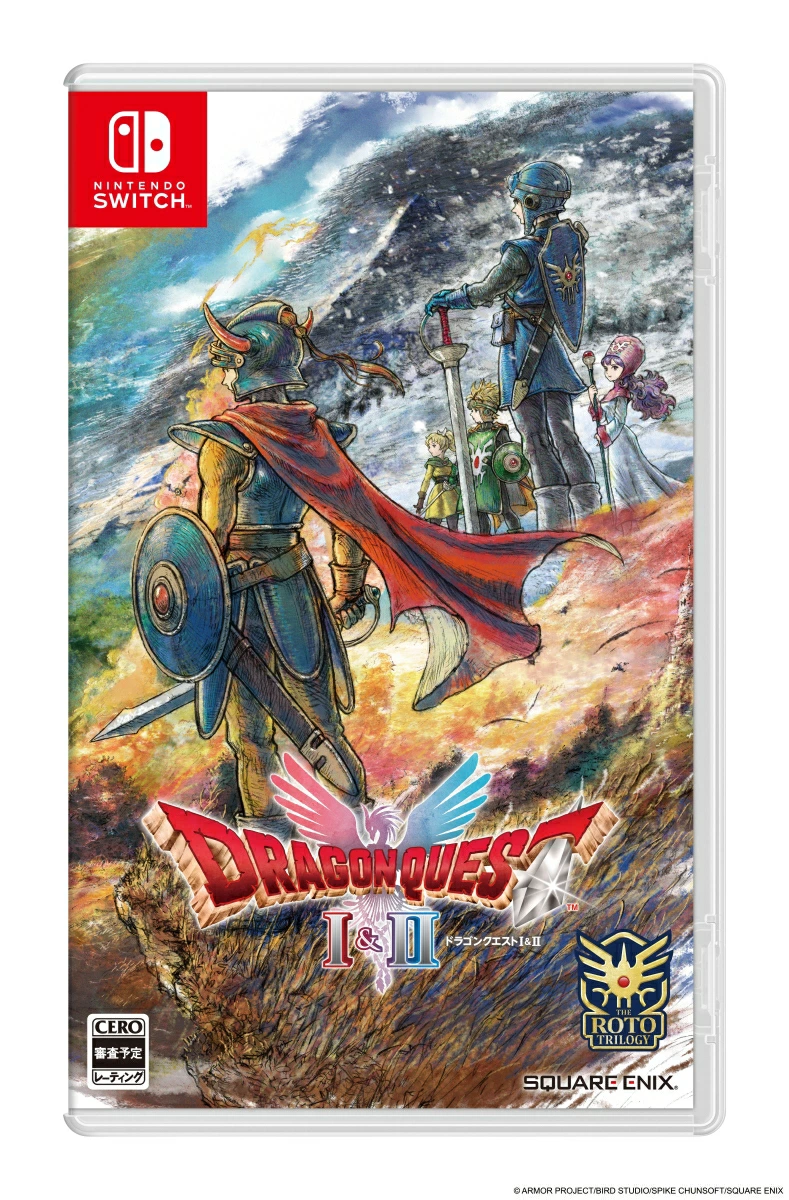 ドラゴンクエストI&II HD-2D Switch 通常版 ドラゴンクエストI&II HD-2D Switch版パッケージ
