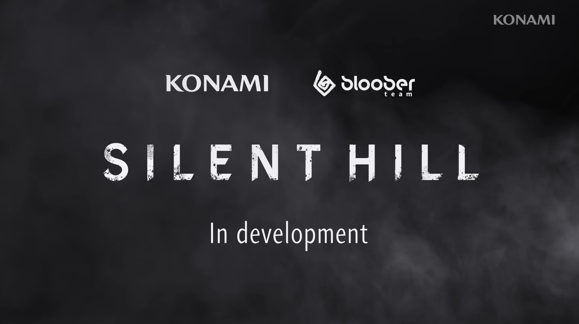 SILENT HILL リメイク開発中ティザー画像 SILENT HILL リメイク開発中ティザー画像(KONAMI / Bloober Team)
