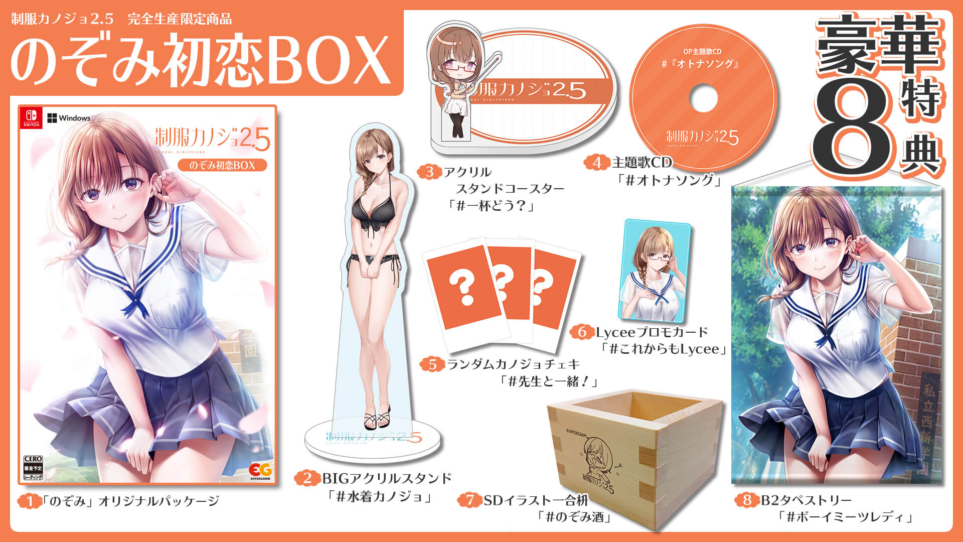 制服カノジョ2.5 パッケージ画像 制服カノジョ2.5 パッケージ画像