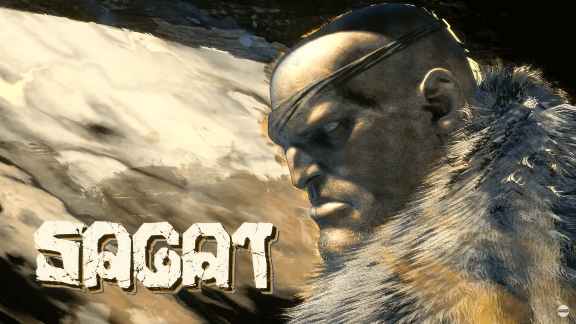 『ストリートファイター6』サガット登場演出・SAGATロゴ入り