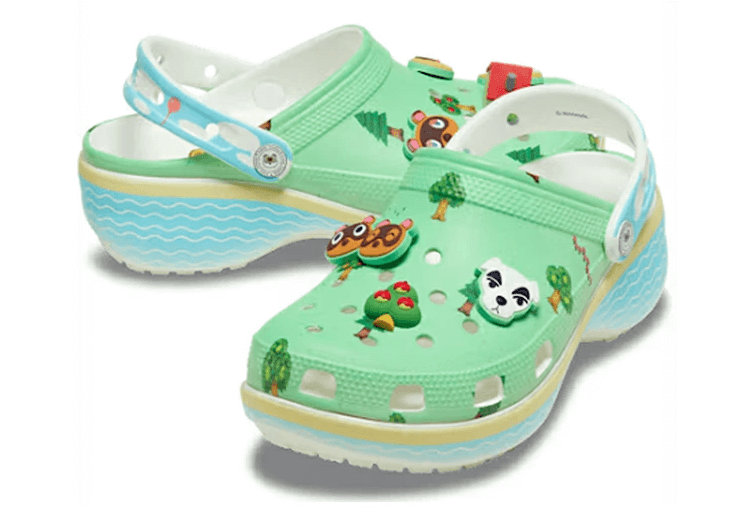 どうぶつの森×クロックス コラボクロッグ どうぶつの森とクロックスのコラボクロッグ商品画像