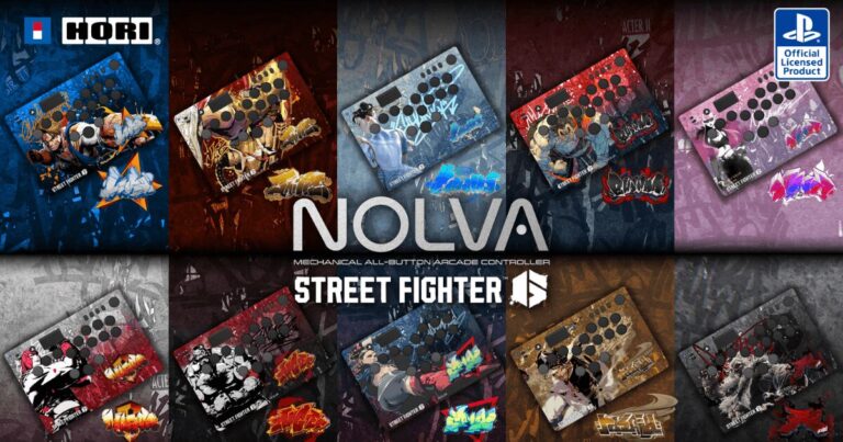 【スト6レバーレス】HORIキャラ別NOLVAコントローラーまとめ｜PS5・PC対応・発売日も解説