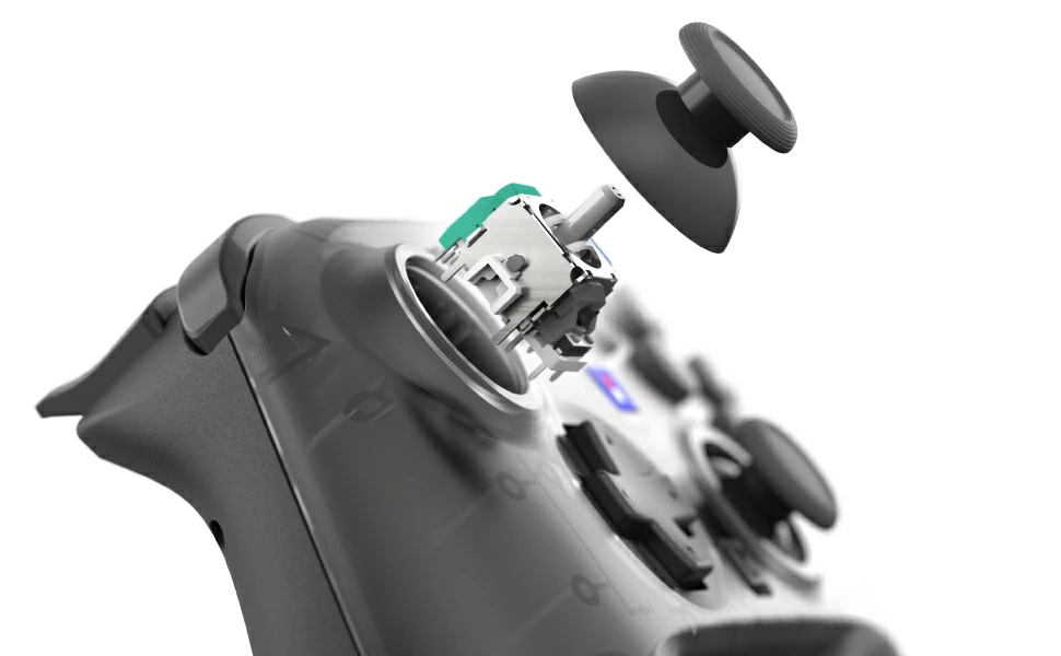 ホリ Switch2 ワイヤレスコントローラーのTMRスティック構造