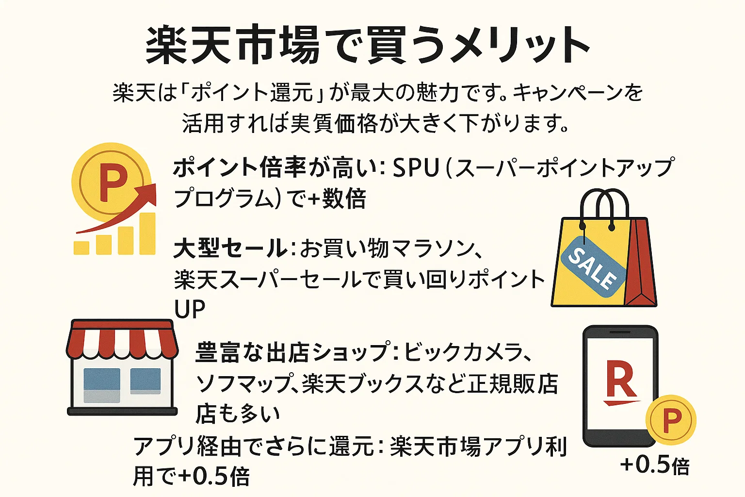 楽天市場でPS5を買うメリット｜ポイント還元・セール・ショップ特典