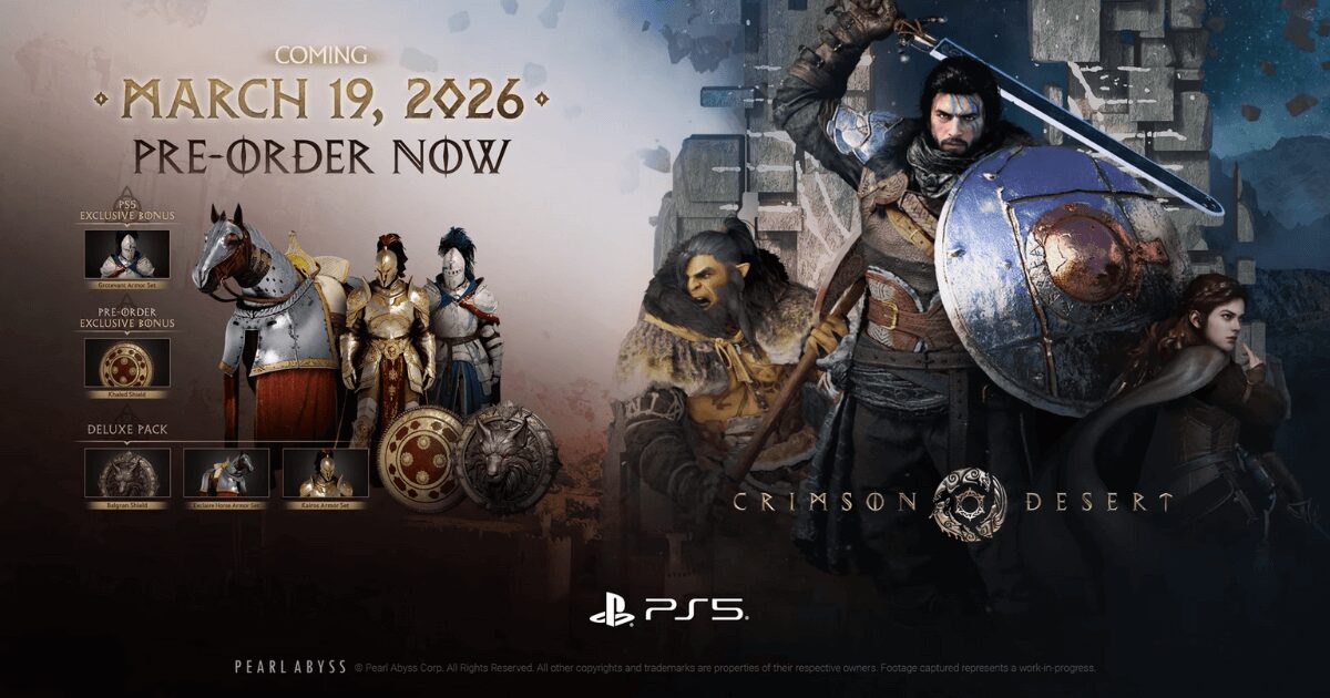 紅の砂漠 PS5 予約特典・発売日情報（コレクターズ／デラックスエディション収録内容）