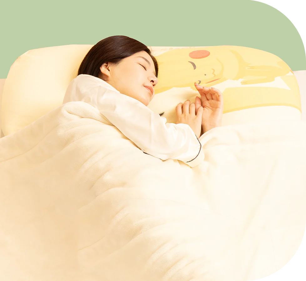 ギガ枕EX カビゴンのうでまくら・ピカチュウのそいねまくら