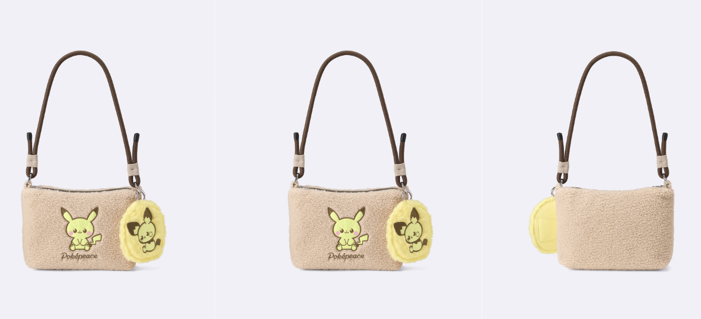 ポケモン GU ピカチュウ&ピチュー チャームセットバッグ ポケモン GU ピカチュウ&ピチュー チャームセットバッグ