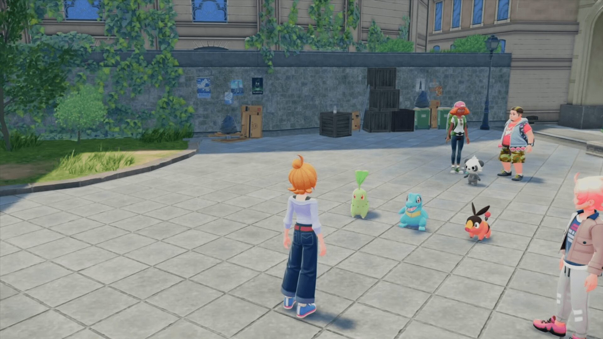 ポケモンZA 御三家選択画面 ポケモンZA 御三家選択画面