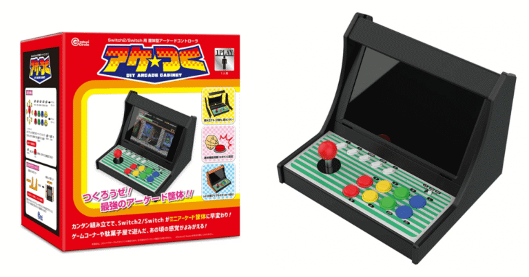 アケつく Switch/Switch2対応筐体型ACコントローラーが2026年1月22日頃発売決定！価格と機能を徹底解説