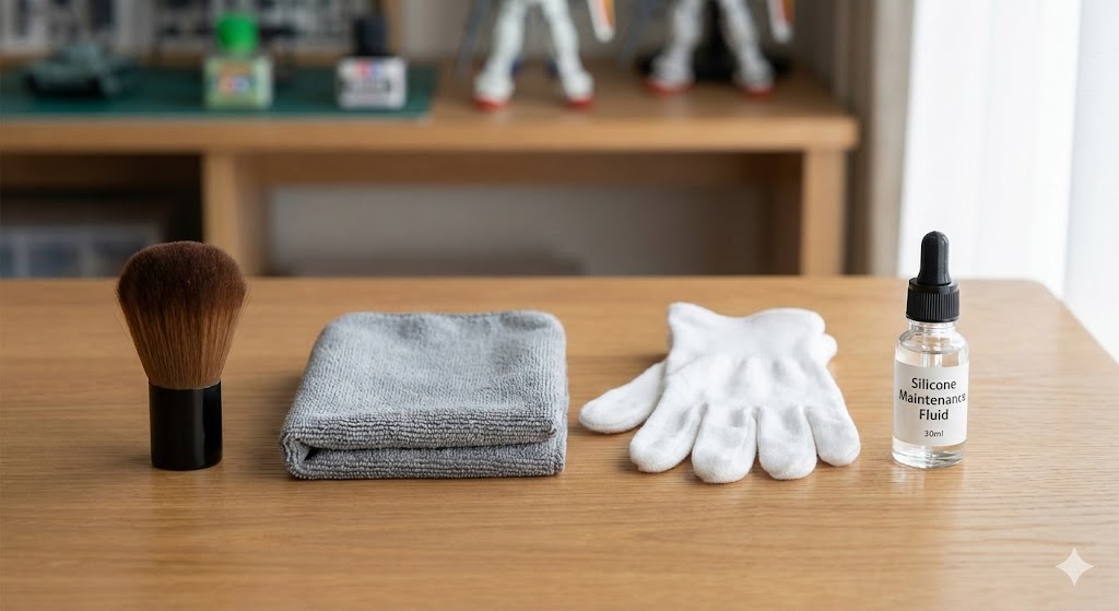 アシュリー 1/2 フィギュアのプラチナシリコン肌の質感とメンテナンス方法