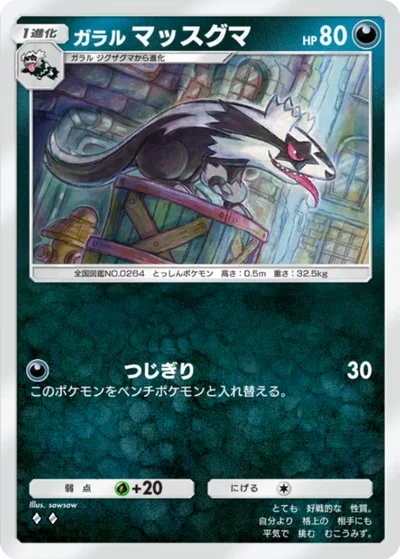 ガラル マッスグマ