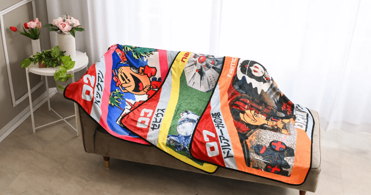 懐かしのファミコンが蘇る！クラシックゲームブランケット3選【2026年2月16日発売】