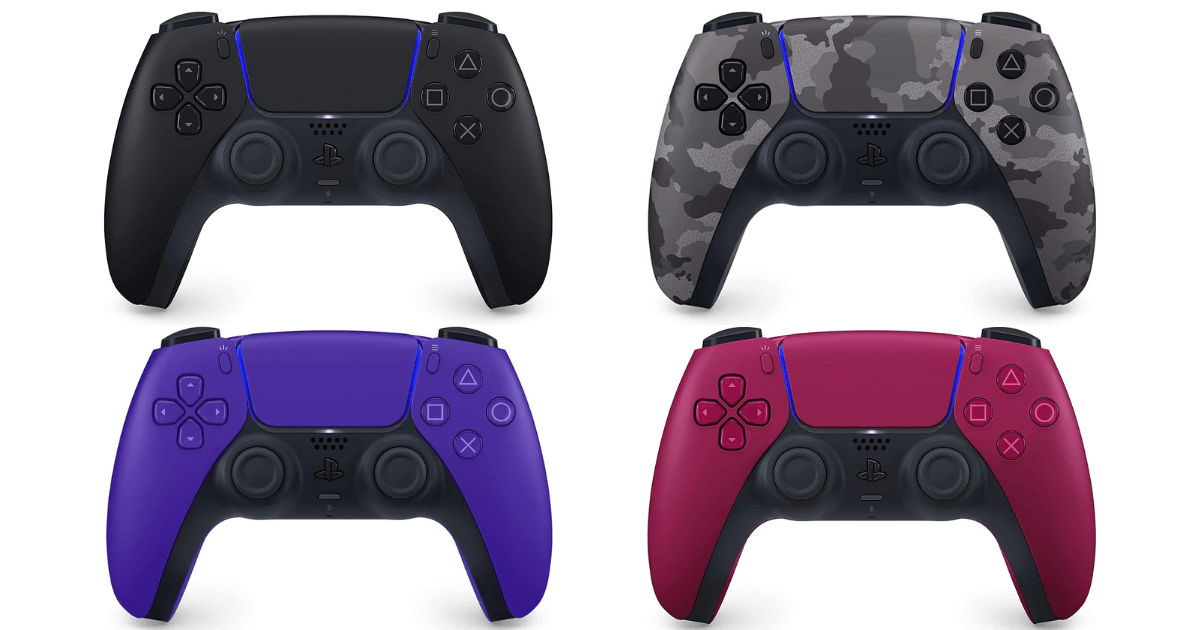 Amazonブラックフライデーセール対象のDualSenseワイヤレスコントローラー各色