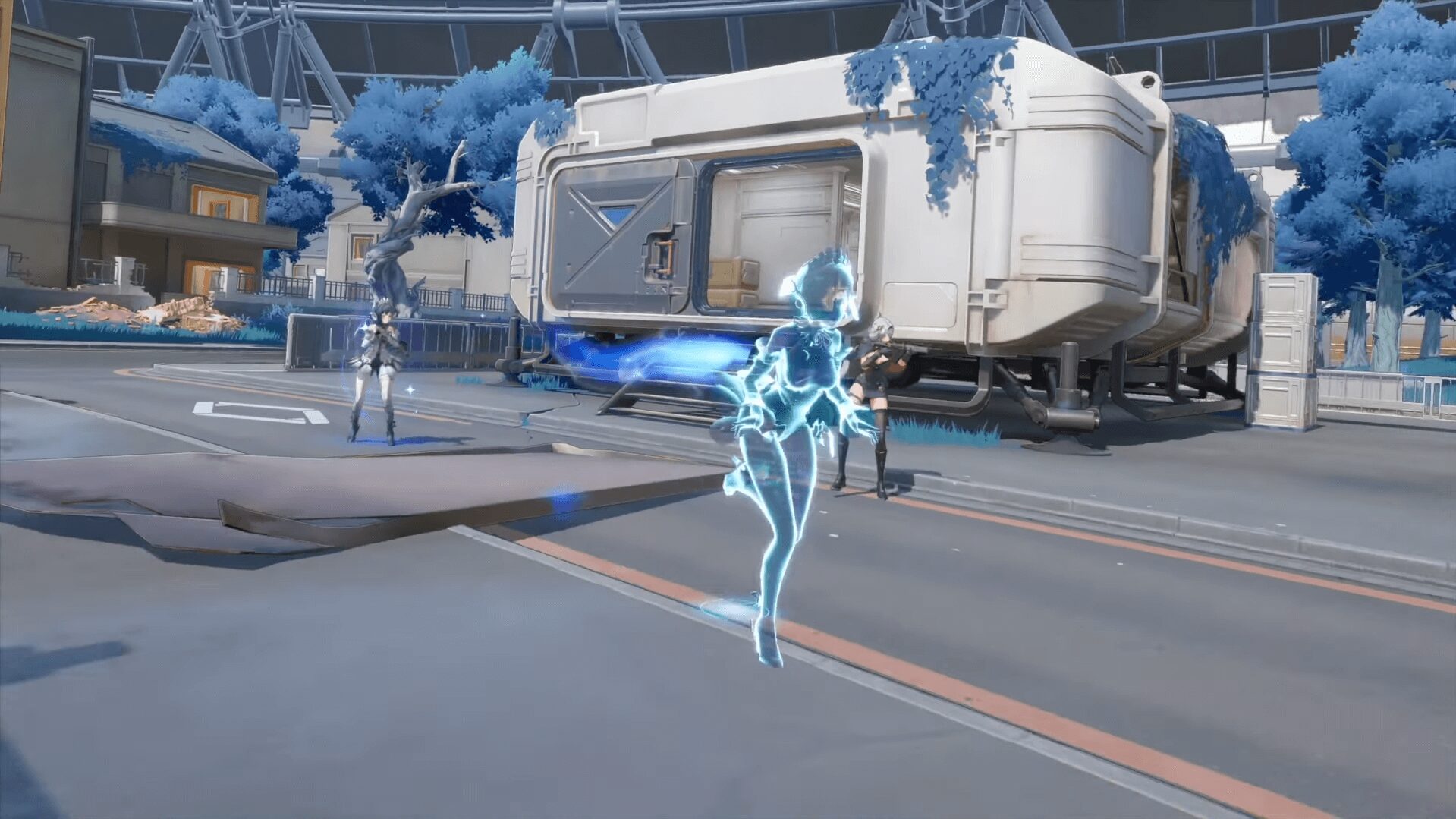 新アタッカーアウェイクナー「ファリー」が分身を操るダイナミックな戦闘シーン。