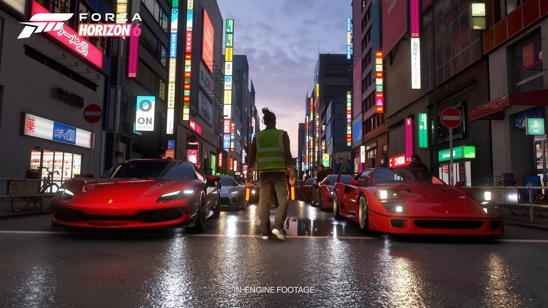 洗練されたUI画面と圧倒的な密度で描かれた車のディテールを組み合わせた仕様確認画像
