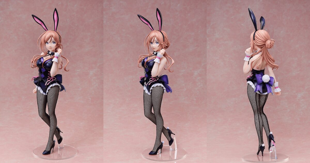 学園アイドルマスターの姫崎莉波がバニー衣装を着た1/4スケールフィギュアのメインビジュアル