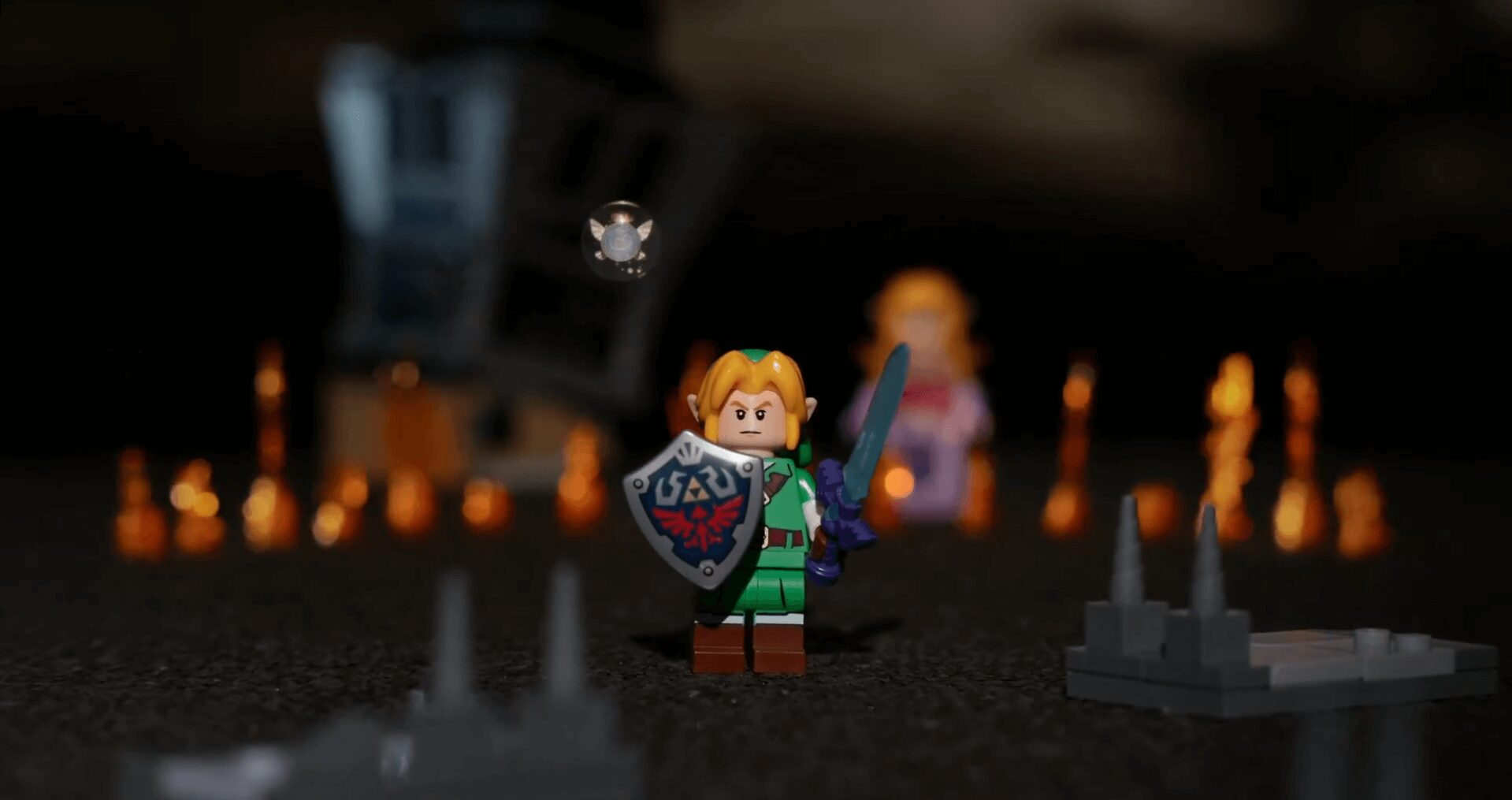 レゴ ゼルダの伝説シリーズの新作発表を期待させる謎のレゴブロック