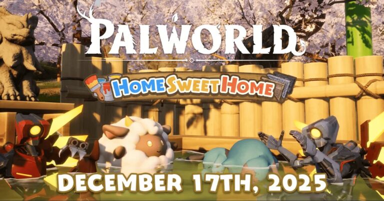 【速報】パルワールド、大型アプデ「スイートホーム」12月17日配信決定！『ULTRAKILL』コラボ＆拠点色変えで遊びが超進化