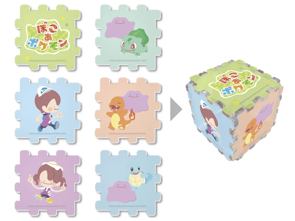 ぽこあポケモン アニメイト特典 スクパズ アクリル6個セット