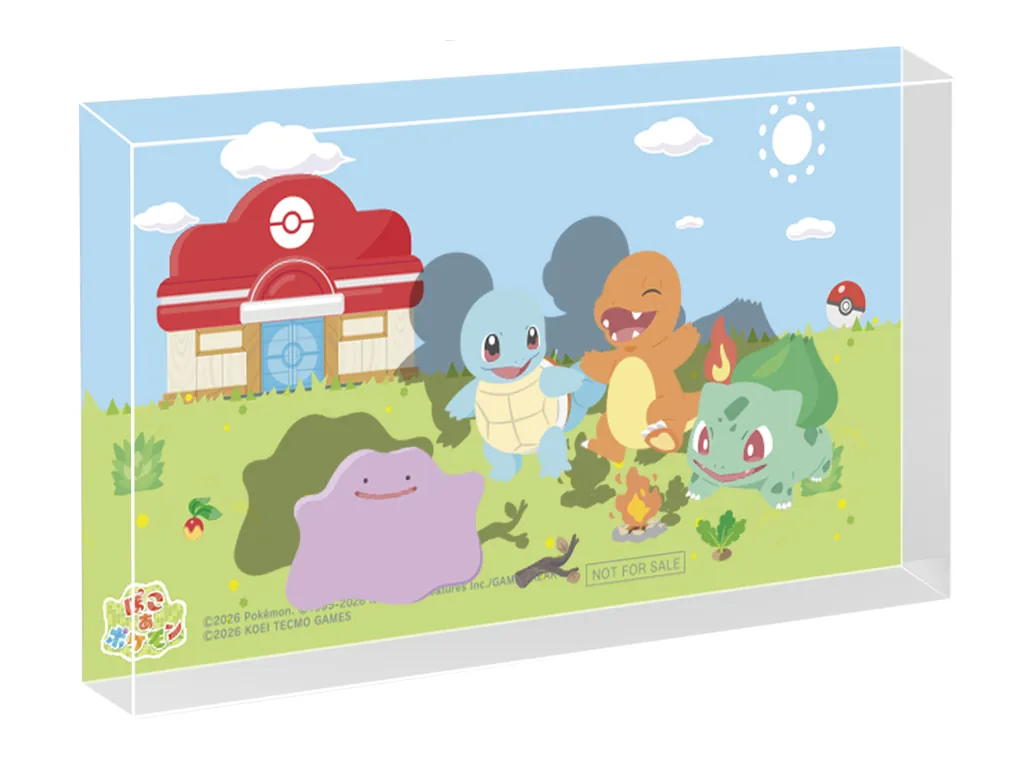 ぽこあポケモン TSUTAYA特典 二層アクリルブロック