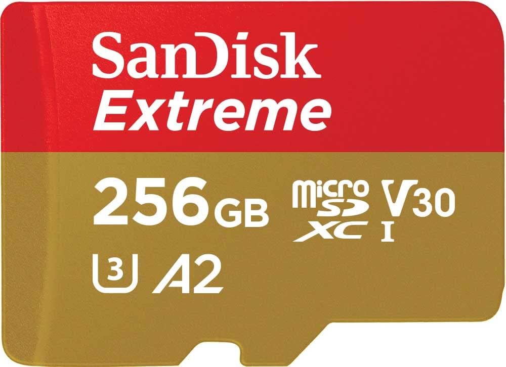 SanDisk Extreme microSDカード 256GB