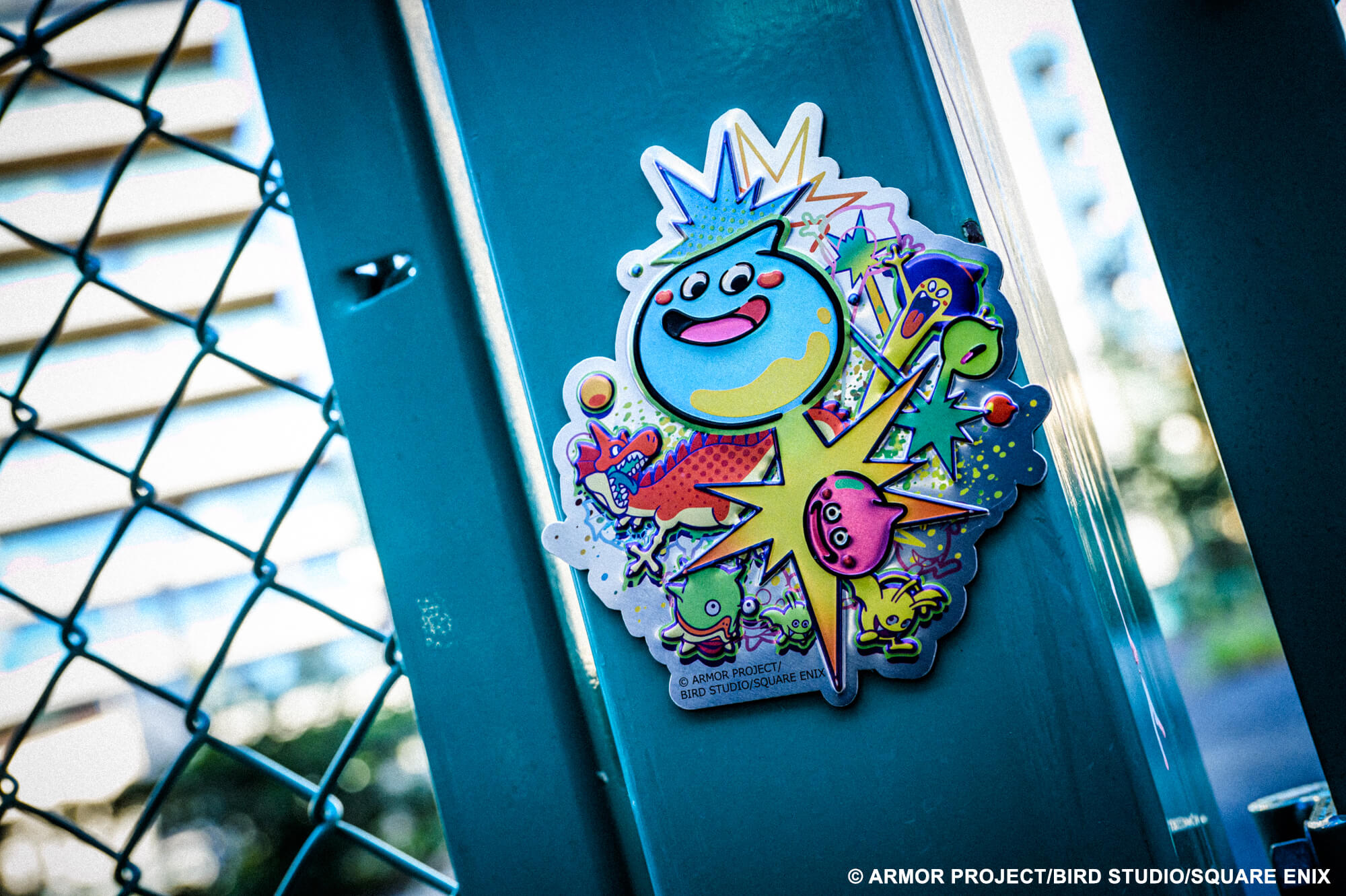 SHIBUYA ART アルミマグネット ドラゴンクエスト スライムデザイン画像