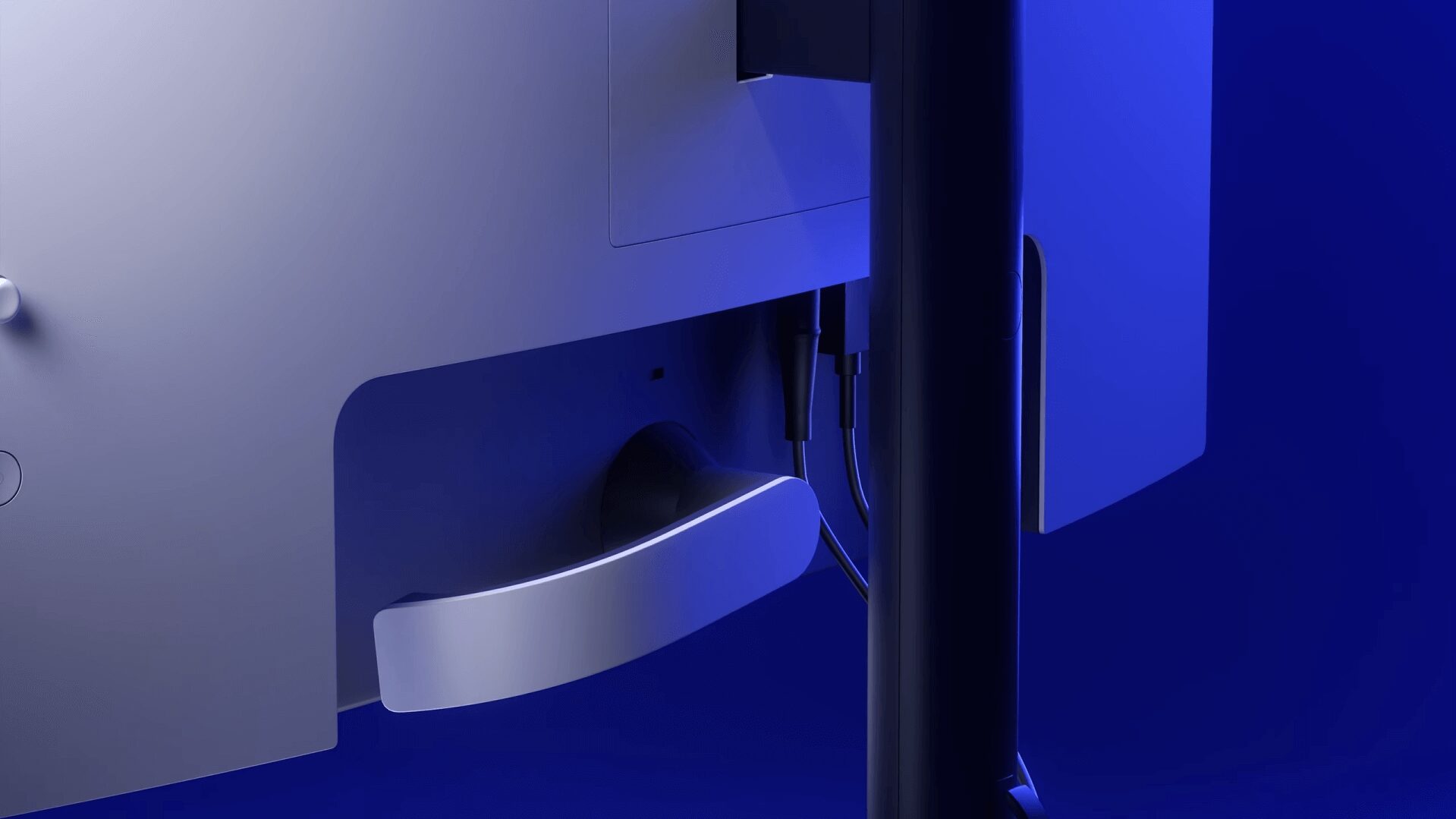 SIE製ゲーミングモニターの豊富な接続端子とPS Link USBアダプターポート