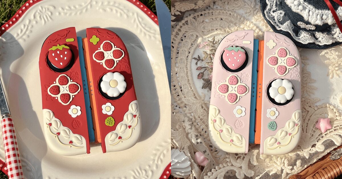 Switch「いちごカバー」新作発表！GEEKSHAREがSwitch 2対応の着せ替えカバーを12月中旬に発売