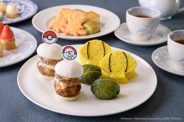 ミジュマルのマカロンや三重県産食材を使用した料理のイメージ図